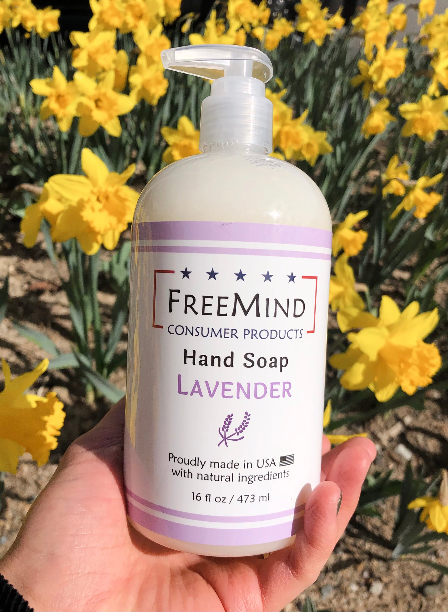 16oz Liquid Hand Soap | Lavender