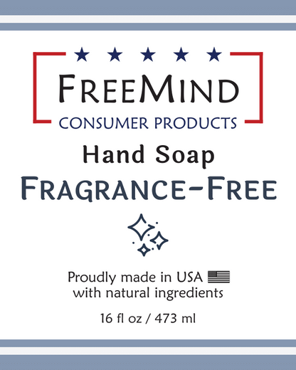 16oz Liquid Hand Soap | Fragrance-Free