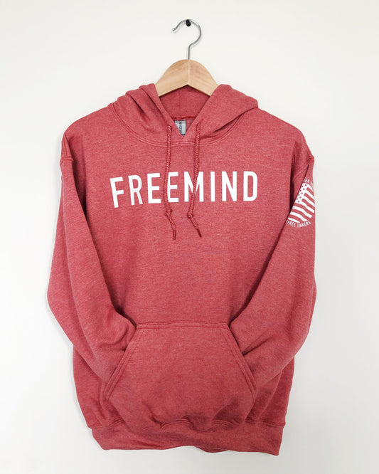 FREEMIND Hoodie | Heather Red